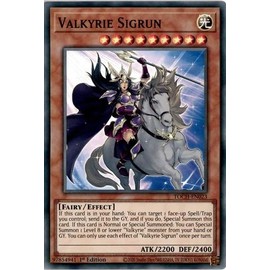 Valkyrie Sigrun - TOCH-EN023 - Super Rare - 1st Edition