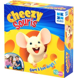 Megableu Cheezy Mouse - Board Games for Children from 3 Years - Fun Game for Family and Groups - Gift Idea for Birthday Christmas - Funny Board Game - 2 to 4 Players -