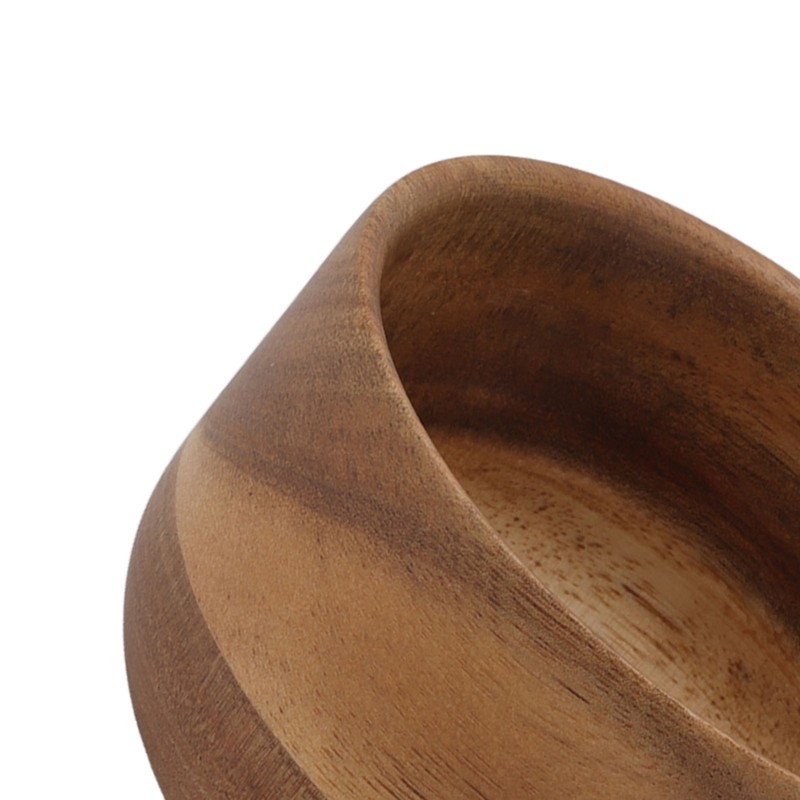 Wooden Men Shaving Bowl Burr Free Compact Shaving Cream Cup