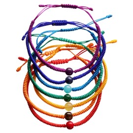 BUDDHAFIGUREN/Billy Held Chakra Bracelet - Lucky Bracelet, 19 centimetres