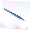 jojofuny Titanium Alloy Curved Tip Tweezers Precision Tweezers for Electronics