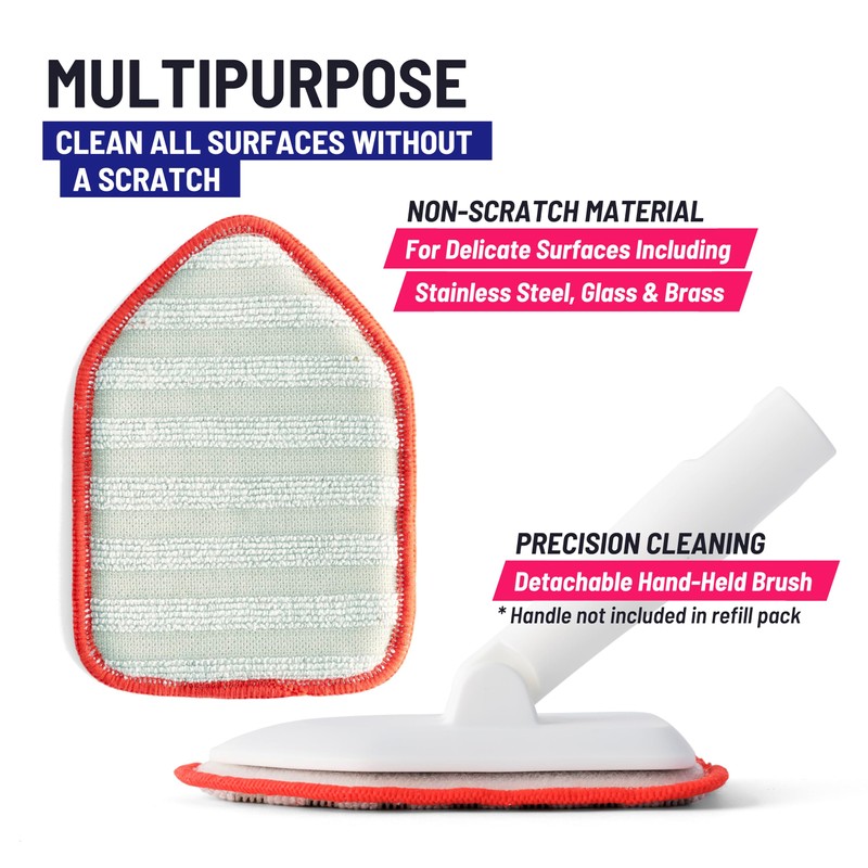 Moku Home Replacement Microfiber Pad for Moku Home Extendable Tub