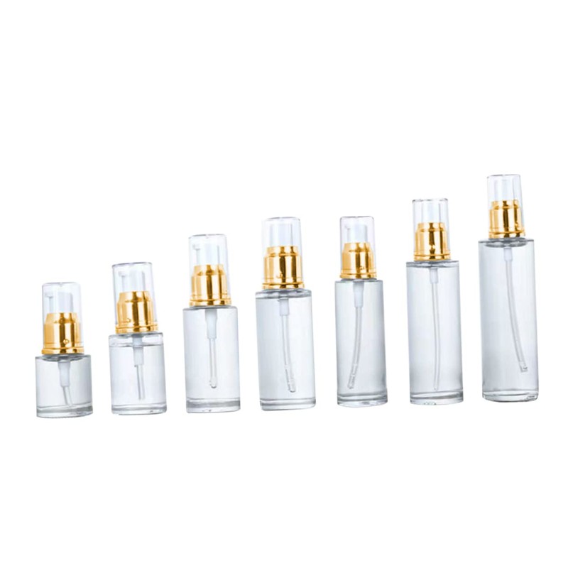 OHPHCALL Travel Essential Portable Pump Bottles for Cosmetics Oils 50ml