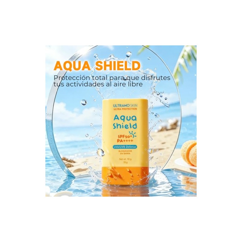 ULTRAMO Protector Solar en Barra, SPF50+ PA++++ UV Stick Acabado