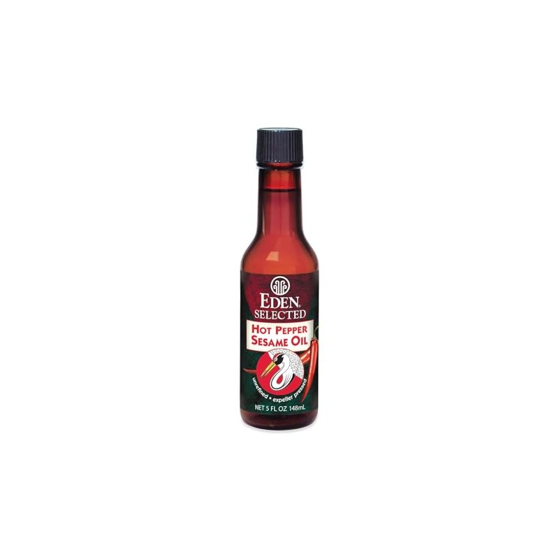 Eden Foods Hot Pepper Sesame Oil (3x5 OZ) 3