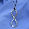 William Sturt Infinity Pendant Infinity Loop Necklace Handmade in Fine