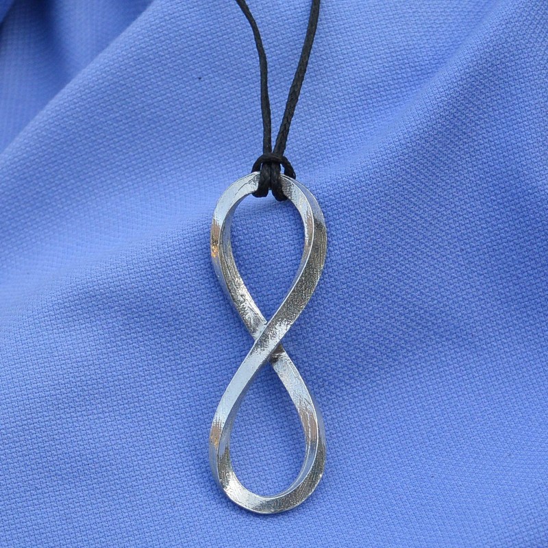 William Sturt Infinity Pendant Infinity Loop Necklace Handmade in Fine