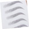 TOVINANNA 2pcs Imitation Eyebrow Transfer Stickers for Natural-looking Eyebrows Easy