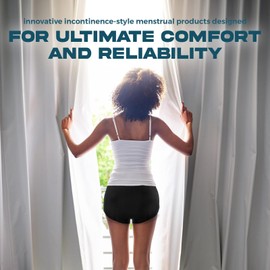 Adult Diaper Covers Waterproof, Reusable Plastic Rubber Pants for Incontinence, Leak Proof Protective Underwear Overnight (Black, L)