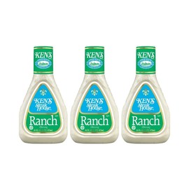 Ken’s Steakhouse Dressing, Ranch Dressing, Gluten Free, Use as Dressing, Spread or Dipping Sauce for Added Flavor (Ranch, 16 Fl Oz (Pack of 3))