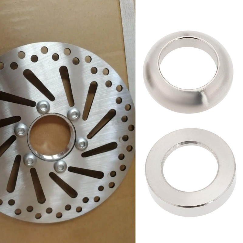 ECSiNG 8 Pieces M6 Titanium Concave Washer Convex Washer 12