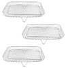 3PCS Fryer Rack Set 304 Stainless Steel Stackable Multi Layer