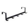 Over The Door Hook Hanger – 5-Hook Metal Door Organizer