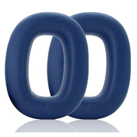 Replacement Ear Pads Compatible with Bowers & Wilkins PX8 PX7S2 PX7S2e Headphones, Akkiv Replacement Ear Pads Made of Protein Leather and Memory Foam (Blue)