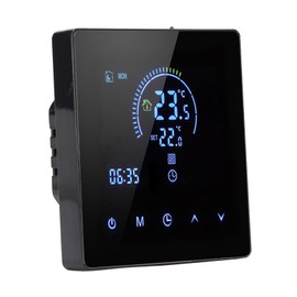 Smart Thermostat, 4500W PC LCD Display Thermostat 3A for Home (WiFi)