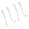 VBESTLIFE 50PCS 5cm Fishing Lures, Soft Plastic T Tail Grub