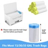 STWWO Large Trash Bag Holder Dispenser, Metal Garbage Bag Dispenser