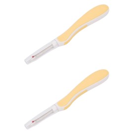 SM SunniMix 2Pcs Seam Ripper Stitch Ripper Sewing Tools Multipurpose Thread Remover for Embroidery Knitting Grandmothers Daughters, Yellow