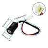 GOOFIT 2Pcs 2 Wire Ignition Key Switch Replacement for 50cc