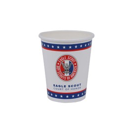 Boy Scouts of America Eagle Scout Paper Disposable Cups, 50-pack