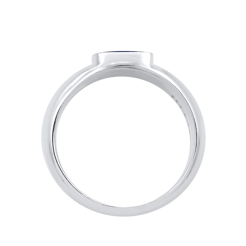 Kuzzoi 0609190921 Men's Signet Ring Solid (10 mm) Wide in