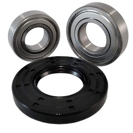 Front Load Bearings Washer Tub Bearing and Seal Kit with Nachi bearings, Fits Kenmore Tub W10772615 (Includes a 5 year replacement warranty and link to our"How To" videos)