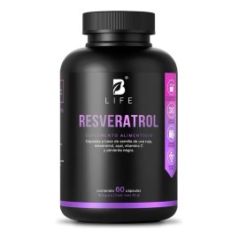Resveratrol Cápsulas Life Semilla Uva Sabor