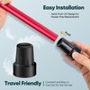 EVENABLY Cane Tips with Metal Insert – Durable Replacement for