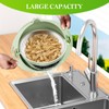 4-1 Colander with Bowl Set - Strainers for Kitchen, Food