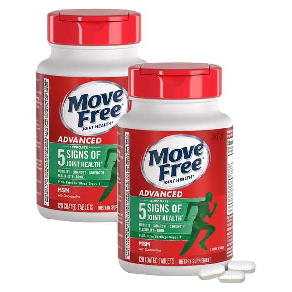 Move Free Move Free Advanced Plus MSM Coated Tablets, Joint