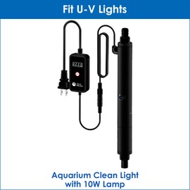 AquaMiracle 10W Replacement Lamp for Aquarium Filter Pumps & Aquarium Clean Lights, Including 1 x Lamp