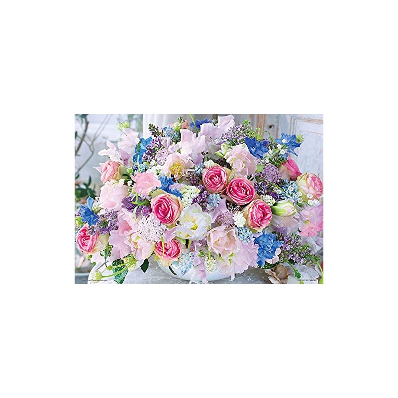 Beverly M81-620 1000 Micropiece Jigsaw Puzzle, Shimmering Happy Flowers, 10.2