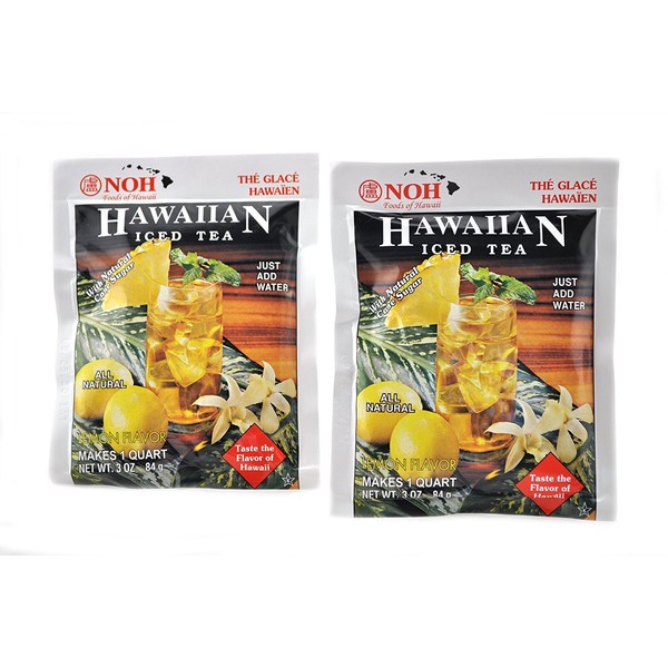 NOH Foods of Hawaii Hawaiian Iced Tea, (1) 3-Ounce Package