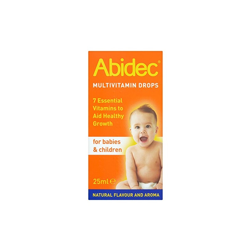 6 x Abidec Multivitamin Drops for Babies & Children 25ml