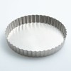 Suncraft PP-692 Patisiere Tart Shape, Corrugated Bottom, 7.1 inches (18