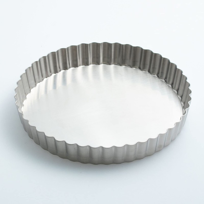 Suncraft PP-692 Patisiere Tart Shape, Corrugated Bottom, 7.1 inches (18