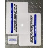 Pro Circuit Fork Decals KYB Fork Shock Wraps Stickers BLUE