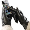 PEARL urban Ladies 'Touch Screen Gloves, Goatskin Leather, Size 6.5