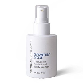 Serious Skin Care Creamer Evolve Cream/Serum Blended Facial Beauty Treatment, 2 Ounce