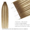 ABH AMAZINGBEAUTY HAIR Tape in Hair Extensions Human Hair Brown