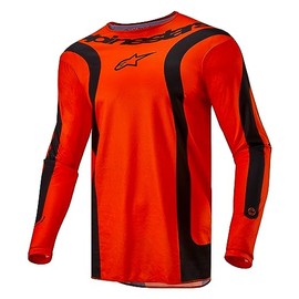 Alpinestars 3762024-411-S: Fluid Lurv Jersey Hot Orange/Black Sm