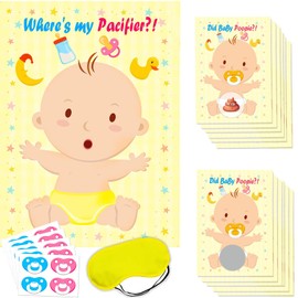 Baby Shower Games Scratch Off Cards Funny Activity for Boy Girl Baby Shower Poop Raffle Tickets Gender Neutral Baby Shower Party Decorations Supplies