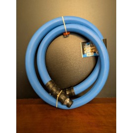 RG-Lite All-Rubber Farm And Ranch Drain Hose - 6' By 1" - 500 PSI - 3/4" Brass