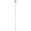 Genware BS-T35C Stainless Steel Copper Coated Teardrop Bar Spoon, 35