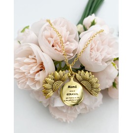 EXCELLANYARD regalos para mama regalos para mama dia de las madres dia de las madres regalos para mama collar de girasol spanish mothers day gifts mothers day gifts spanish