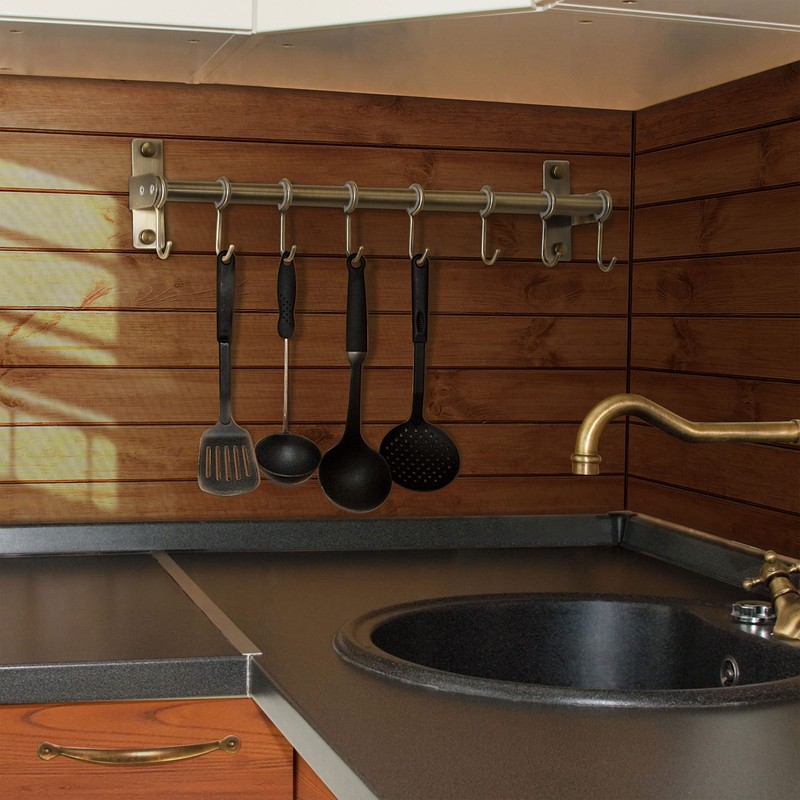 Dseap Pot Rack - Pots and Pans Hanging Rack Rail