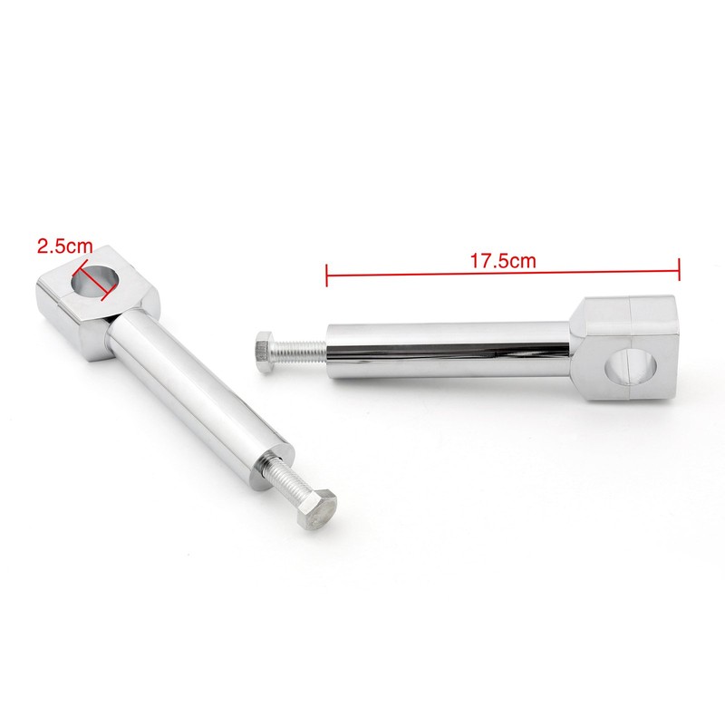 Artudatech 6" Motorcycle Handlebar Handle Riser Set Fit For Harley