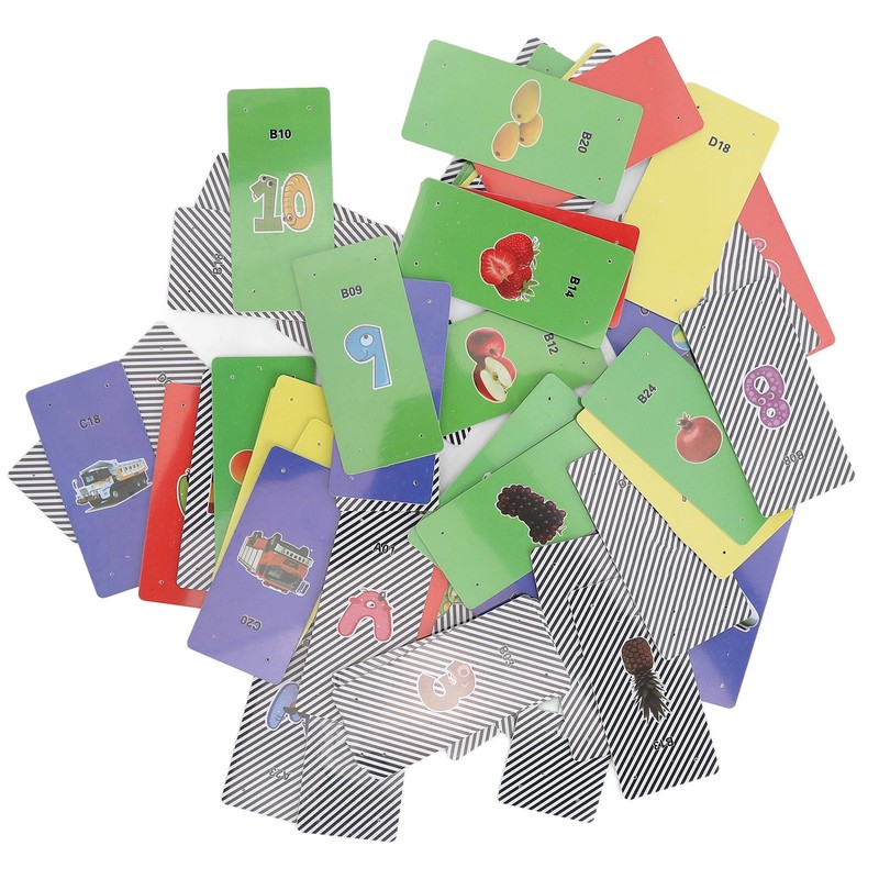 50PCS Amblyopia Training Cards 0.5mm Hole Kids Vision Punch Training