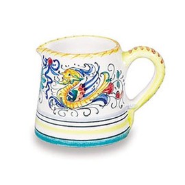 Arte D'Italia Imports Hand Painted Raffaellesco Creamer - Handmade in Deruta