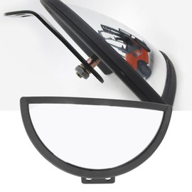 Convex Mirror, Universal Wide View Forklift Rearview Mirror, Abs Glass Adjustable Horizontal Vertical Design, Convex Suitable, For Most Forklift